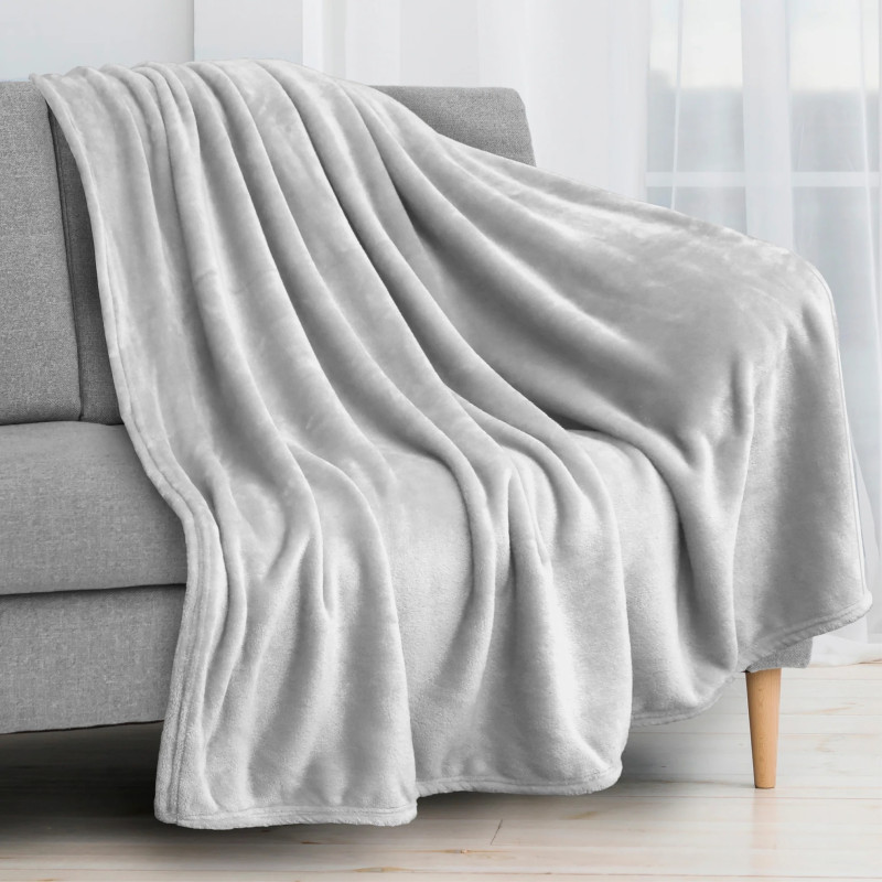 Cuddle Blanket Soft Grey - Same Day Delivery