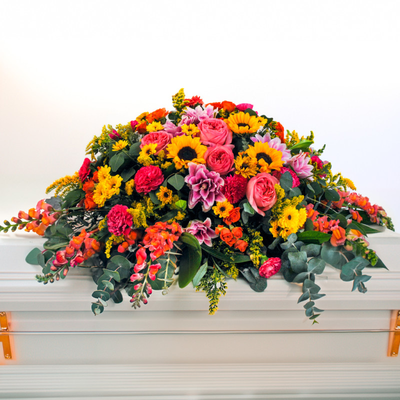 Eternal Sunshine Casket Spray - Same Day Delivery