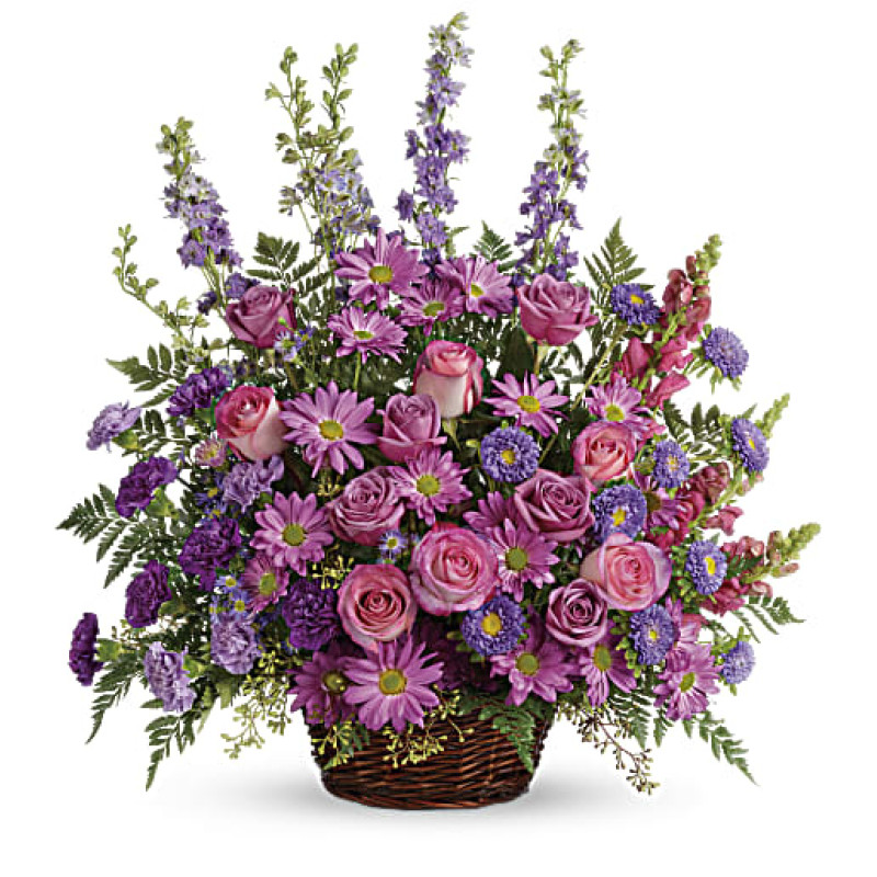 Gracious Lavender Basket - Same Day Delivery