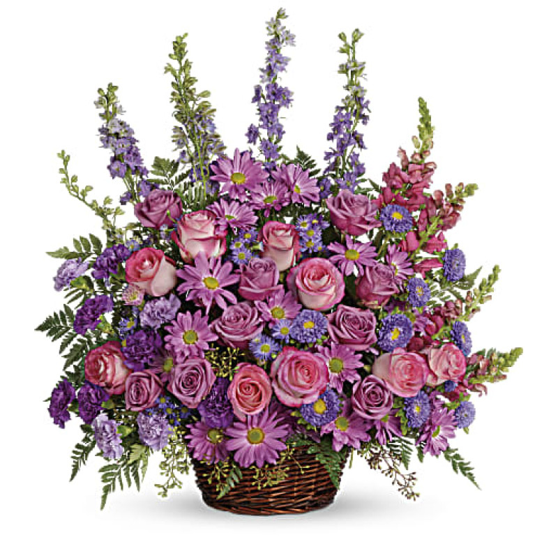 Gracious Lavender Basket - Same Day Delivery