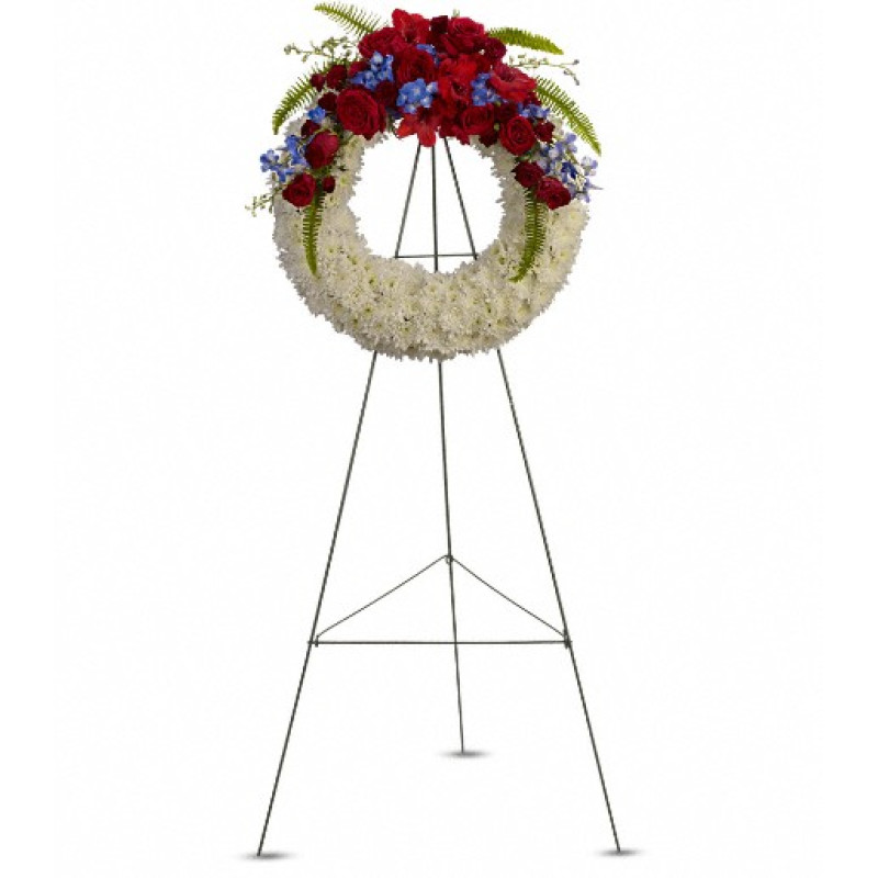 Reflections of Glory Wreath - Same Day Delivery
