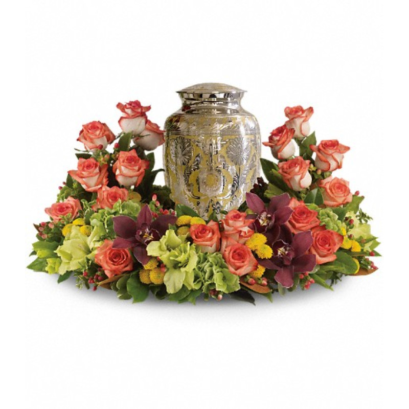 Sunset Wreath - Same Day Delivery