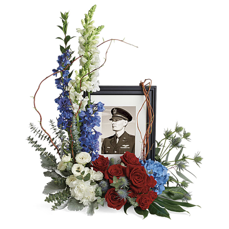 Always With Us Photo Tribute Bouquet - Same Day Delivery