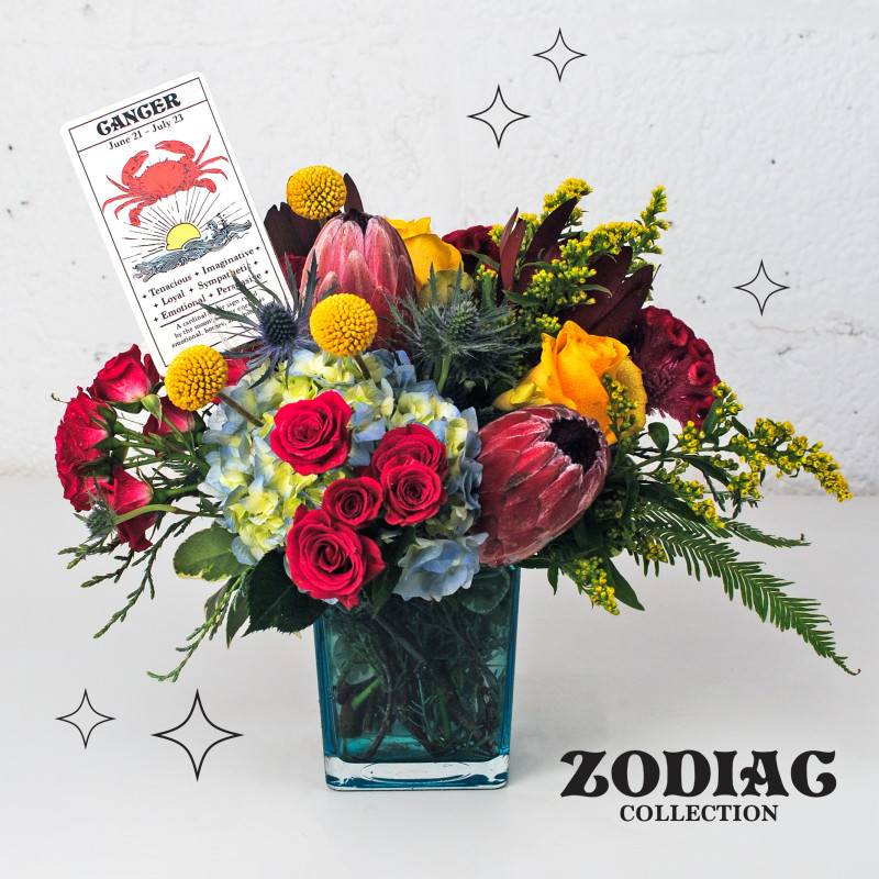 Zodiac Collection CANCER Bouquet - Same Day Delivery
