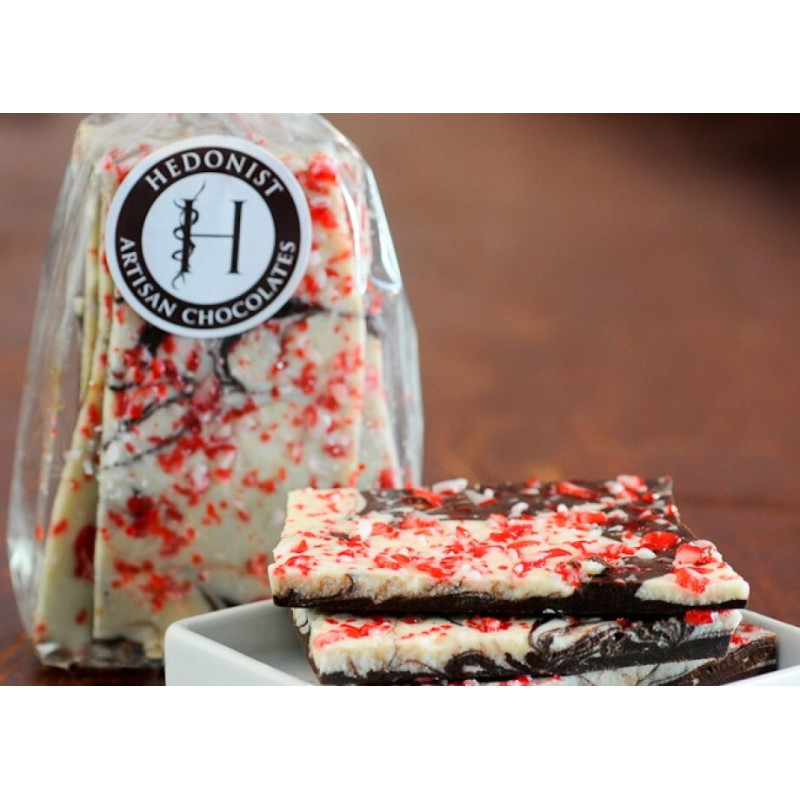 Hedonist Candy Cane Bark - Same Day Delivery