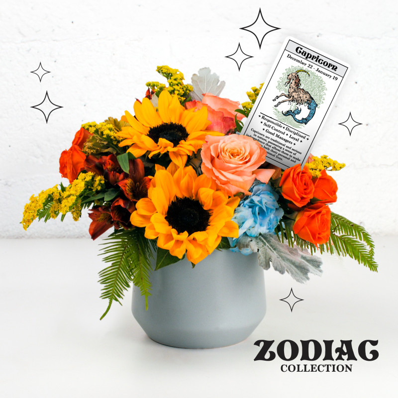Zodiac Collection CAPRICORN Bouquet - Same Day Delivery