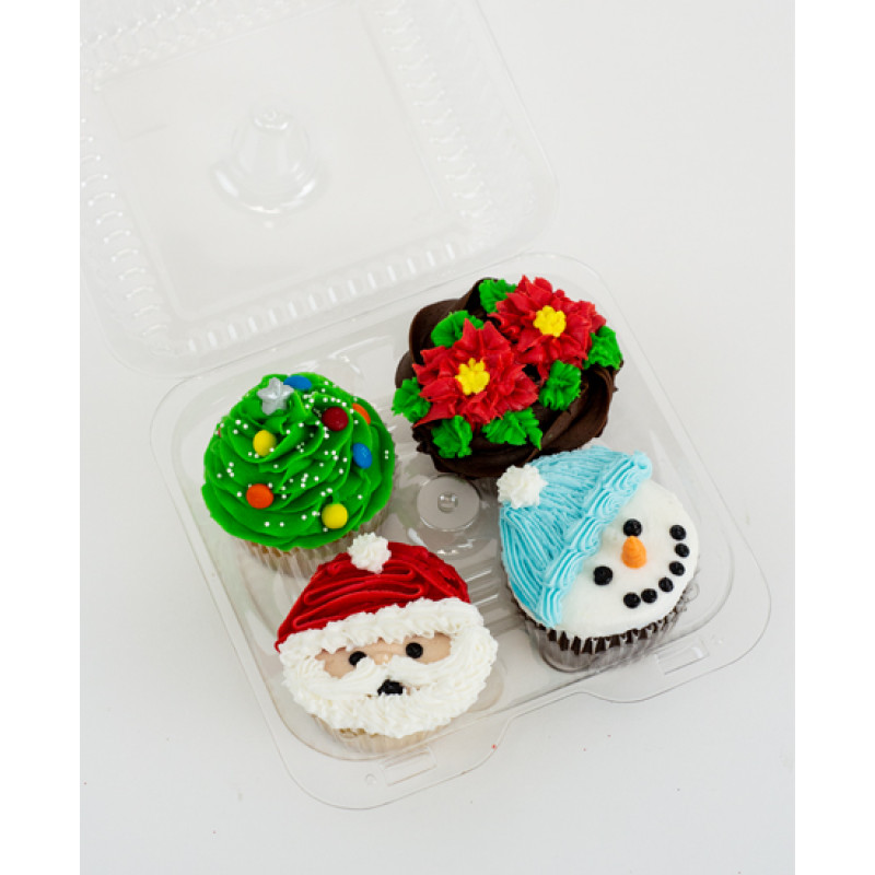 Jolly Christmas Cupcakes - Same Day Delivery