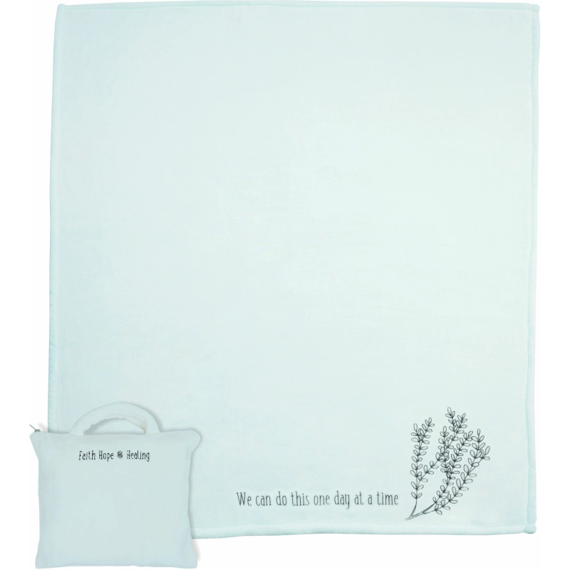 One Day at a Time Throw Blanket - Same Day Delivery