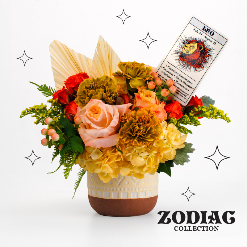 Zodiac Collection LEO Bouquet - Same Day Delivery