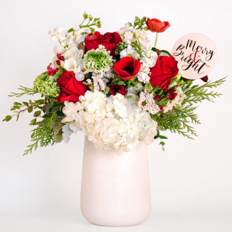 Merry and Bright 25 Bouquet - Same Day Delivery