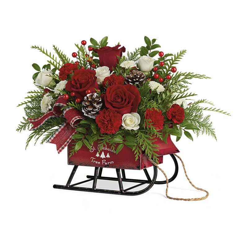  Sleigh Bells Bouquet Best Florist in Rochester, NY