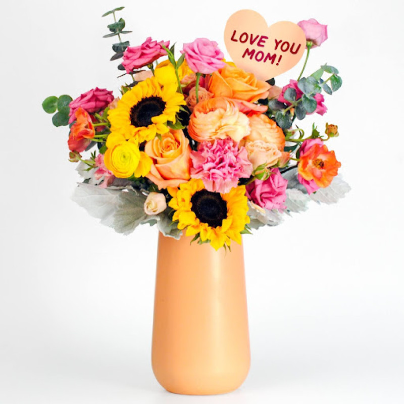 Sweet Sunshine Love You Mom Grande Bouquet - Same Day Delivery