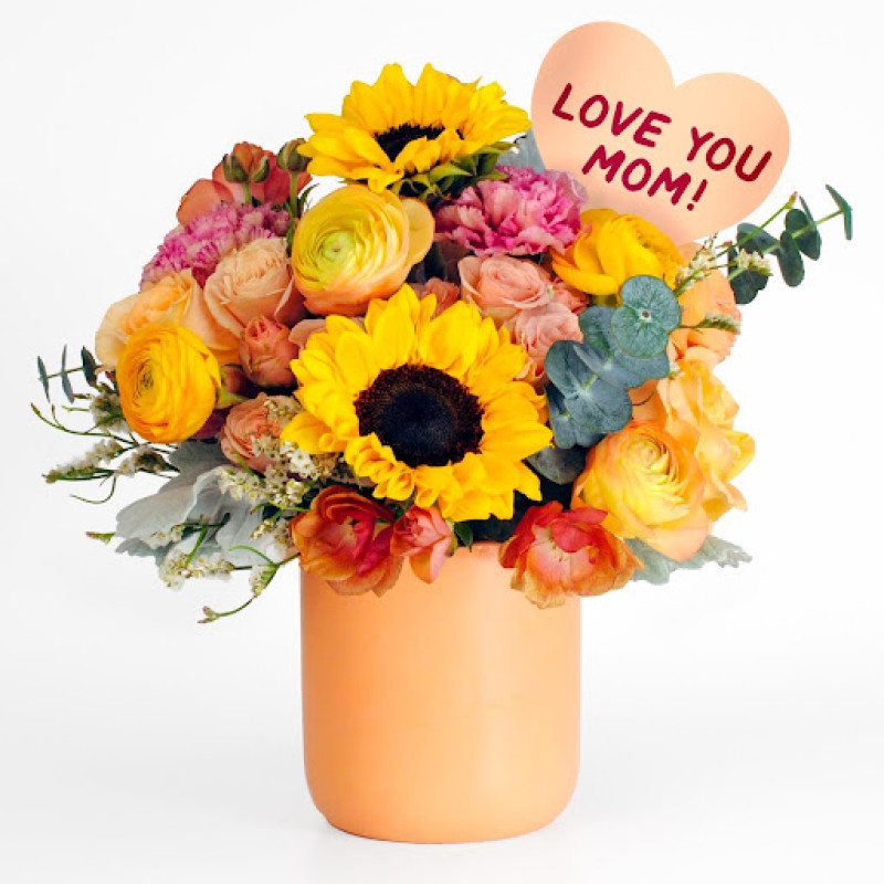 Sweet Sunshine Love You Mom Bouquet - Same Day Delivery