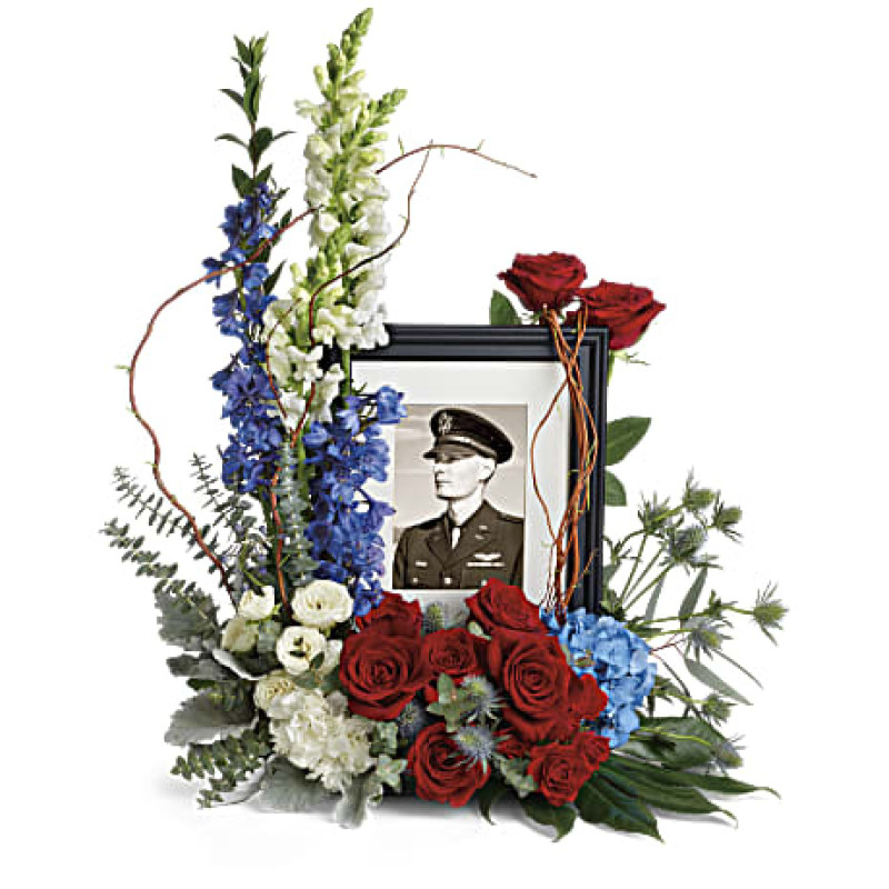 Always With Us Photo Tribute Bouquet - Same Day Delivery