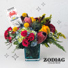 Zodiac Collection CANCER Bouquet: Traditional