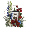 Always With Us Photo Tribute Bouquet: Premium