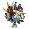 Colorful tribute Bouquet: Traditional