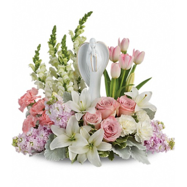 Sympathy Flowers For Home - Garden of Hope Bouquet - Best Florist in