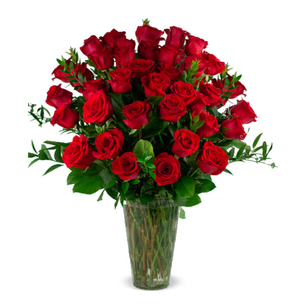 Triple Dozen Traditional Red Roses